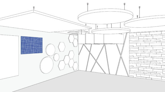 WS Sound Wand Akustikbild WS® Sound Akustikbild mit individuellem Motiv