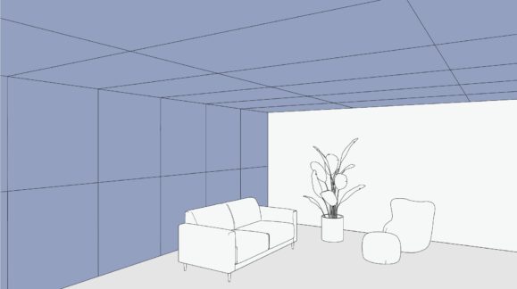 WS Sound Wand Decke Großflaechig WS® Sound vollflächige Wand- und Deckenbelegung