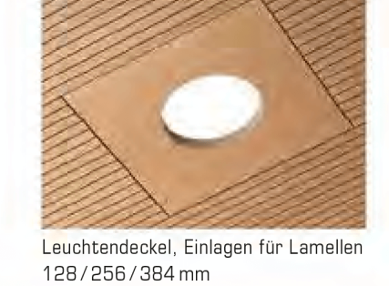 WS Topakustik Ausschnitte 3 Topakustik® Akustikplatte mit runder Einlage für eine Leuchte