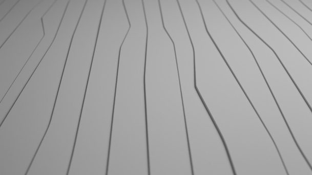 virtuell® 3D-Relief-Platte VID 701 mit feiner geradliniger Reliefstruktur