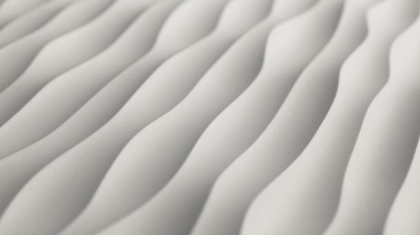 virtuell® 3D-Relief-Platte VLI 001 mit weicher organischer Wellenstruktur
