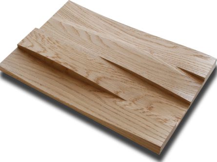 Handmuster virtuell VKO112x2 Handmuster einer virtuell® 3D-Relief-Platte VKO 112x2 mit kantiger Strkutur