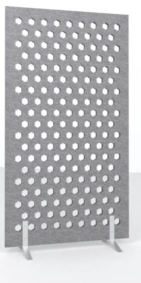 WSSound Perfo Hex50 1 Nat Grau Meliert