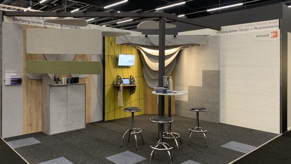 Moea 2025 Messestand Möbel Austria 2025 Wolfhgang Spitzer, Design- u. Akustiksysteme